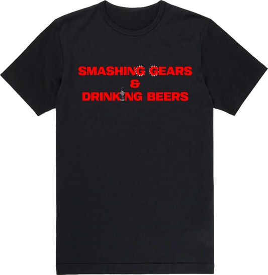 Smashing Gear Drinking Beers Tee